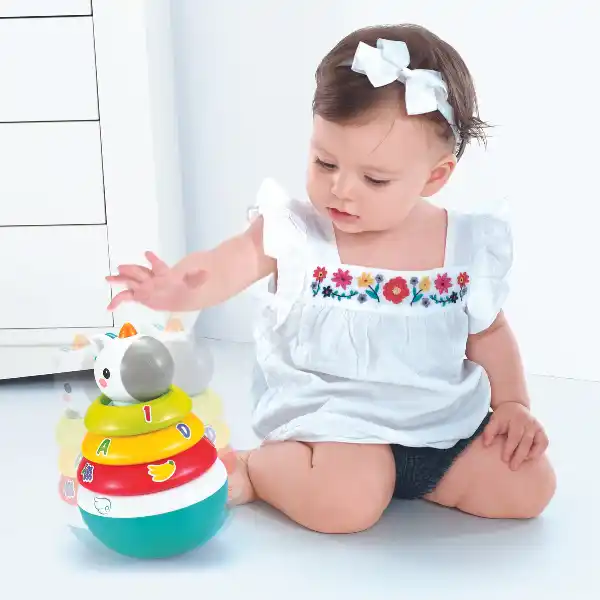 Пирамидка - неваляшка "Единорог"