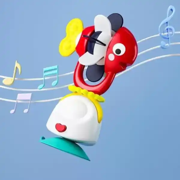 Погремушка "Рыбка" с присоской