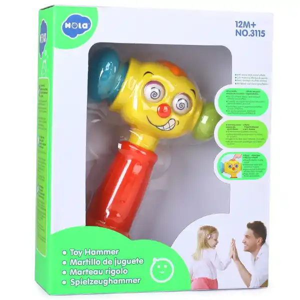 Jucarie interactiva pentru copii „Ciocanul vesel”