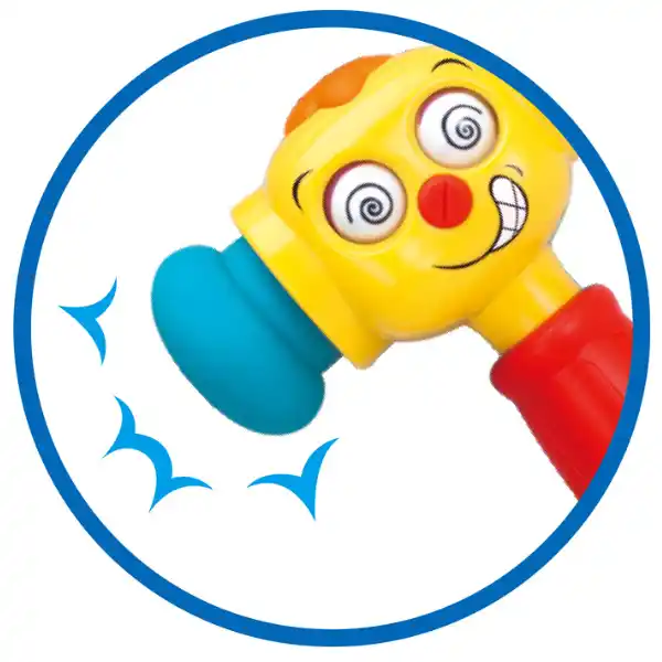 Jucarie interactiva pentru copii „Ciocanul vesel”