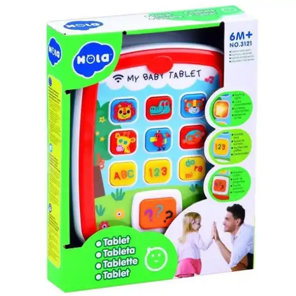 Интерактивная игрушка "Планшет " с музыкой и светом