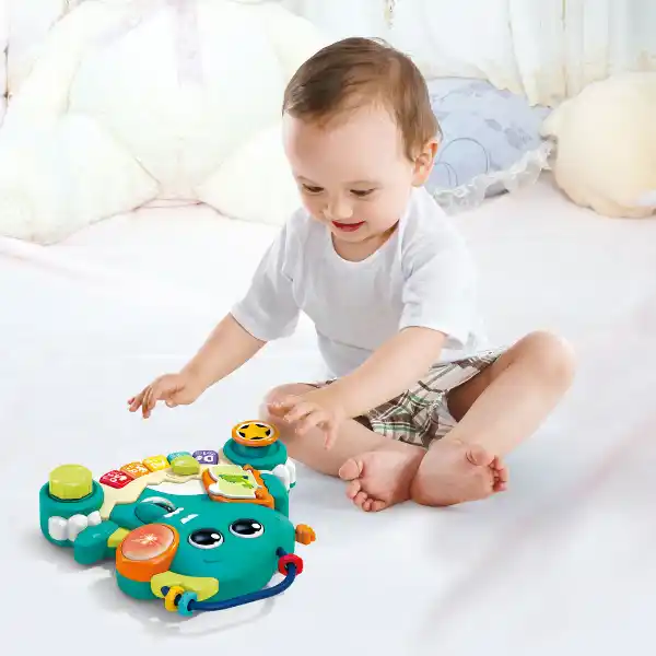 Игрушка пианино "Динозавр" 2 в 1