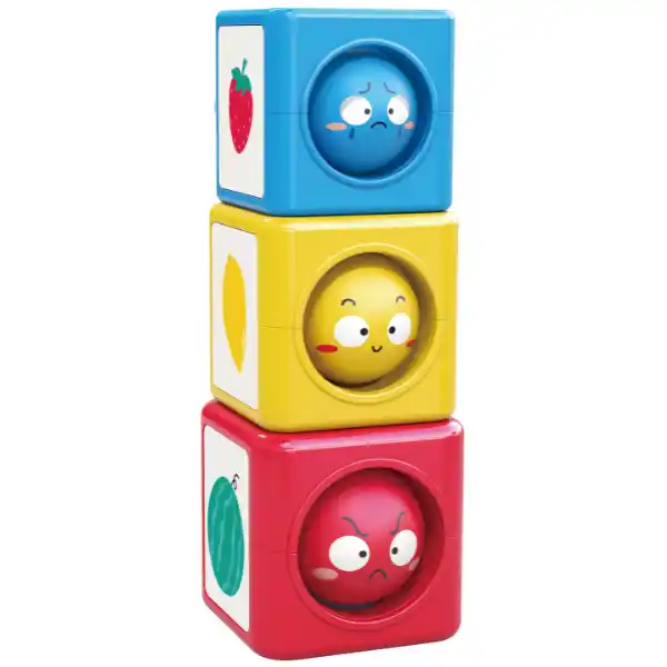 Игровая башня из кубиков и шариков "Сортируй и складывай"