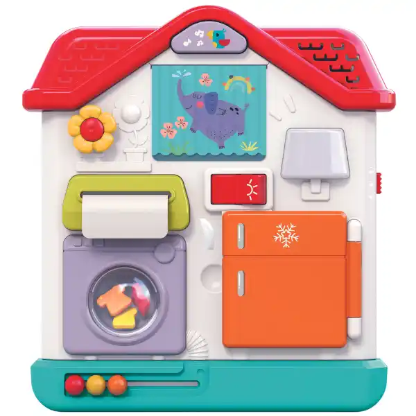 Интерактивная музыкальная игрушка "Домик" с музыкой, подсветкой и звуковыми эффектами