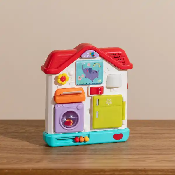 Интерактивная музыкальная игрушка "Домик" с музыкой, подсветкой и звуковыми эффектами