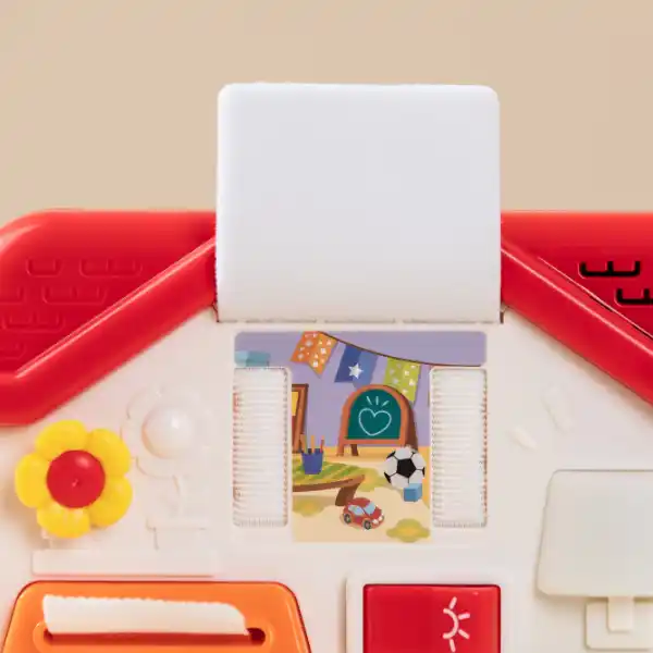 Интерактивная музыкальная игрушка "Домик" с музыкой, подсветкой и звуковыми эффектами