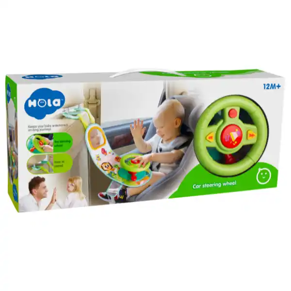 Интерактивная игрушка "Руль" с музыкой и светом
