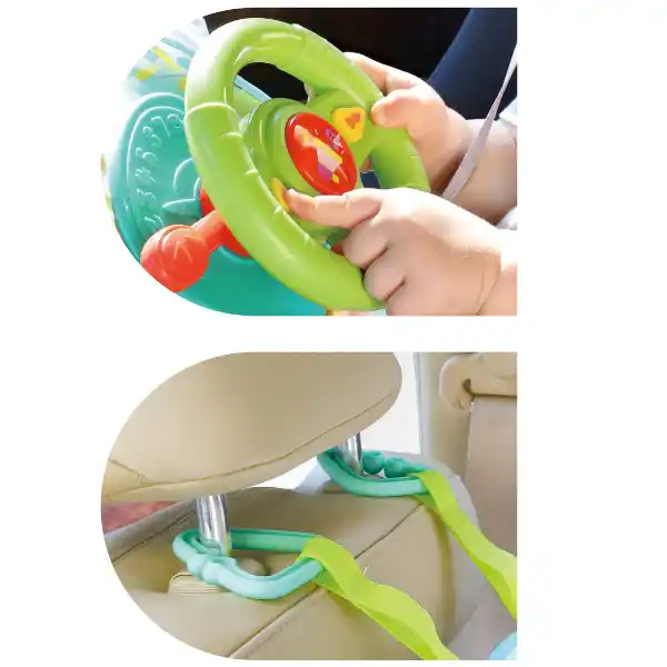 Интерактивная игрушка "Руль" с музыкой и светом