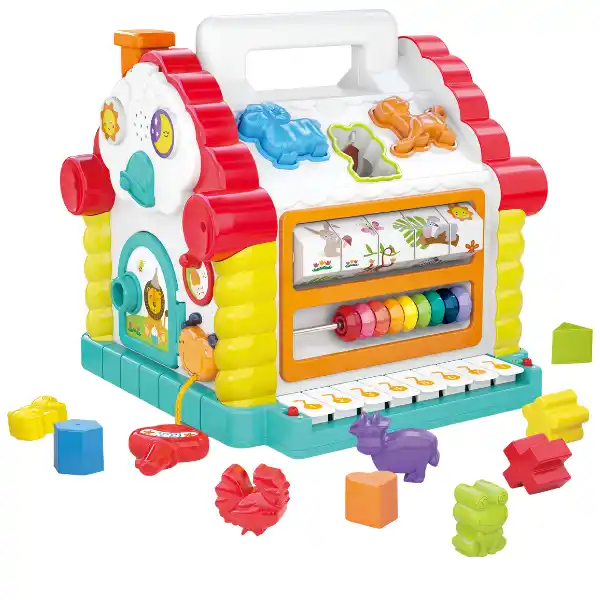 Интерактивный сортер "Весёлый домик" со звуками