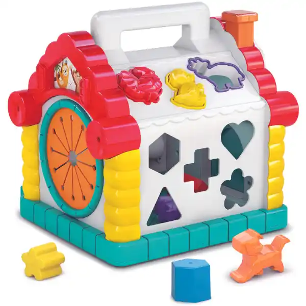 Интерактивный сортер "Весёлый домик" со звуками