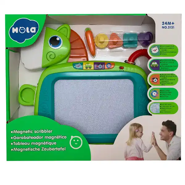 Магнитная доска для рисования "Лошадка" с музыкой и светом