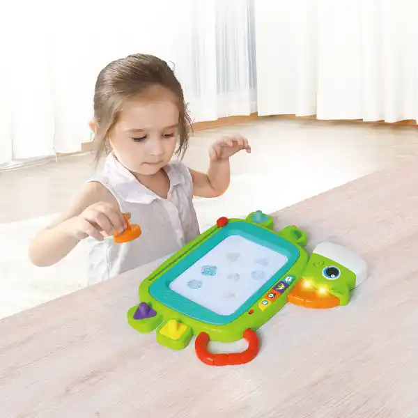 Магнитная доска для рисования "Лошадка" с музыкой и светом