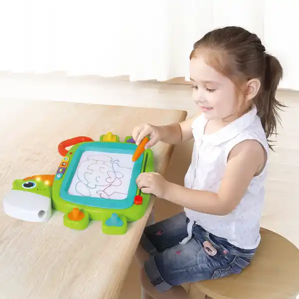 Магнитная доска для рисования "Лошадка" с музыкой и светом