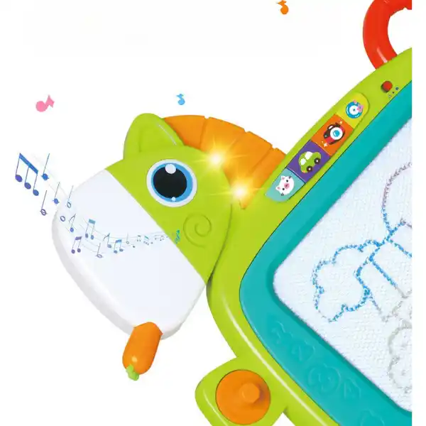 Магнитная доска для рисования "Лошадка" с музыкой и светом