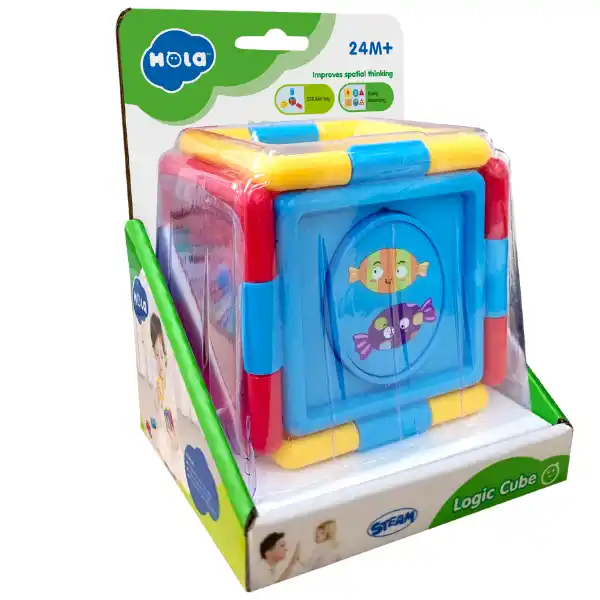 Развивающая игрушка сортер "Логический куб"