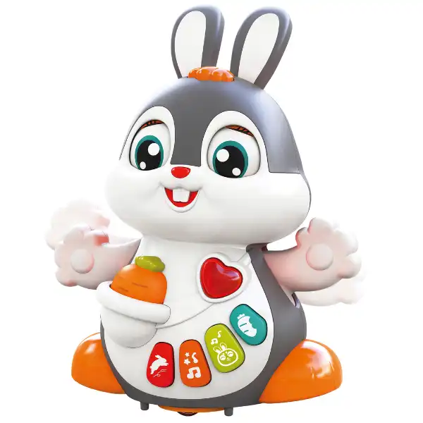 Интерактивная игрушка "Танцующий кролик" с музыкой и светом