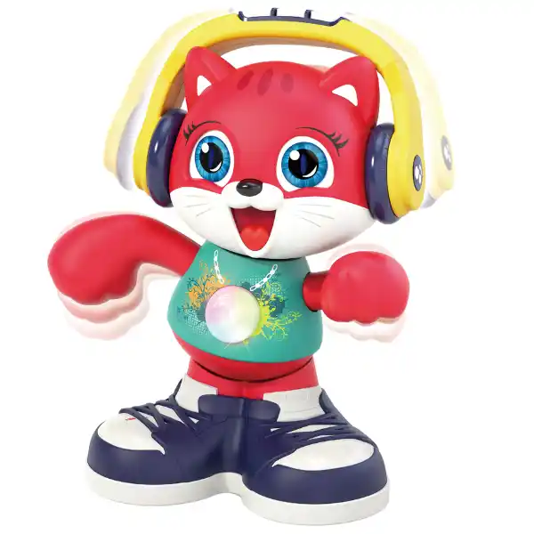 Интерактивная игрушка "Танцующий кот" с музыкой и светом