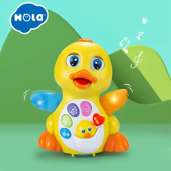 Интерактивная игрушка "Танцующая утка" с музыкой и светом