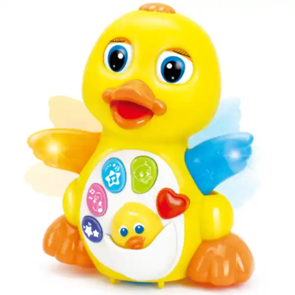 Интерактивная игрушка "Танцующая утка" с музыкой и светом