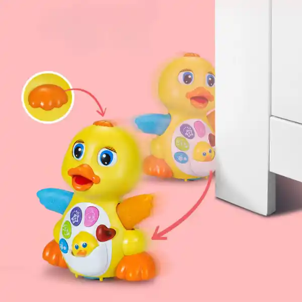 Интерактивная игрушка "Танцующая утка" с музыкой и светом