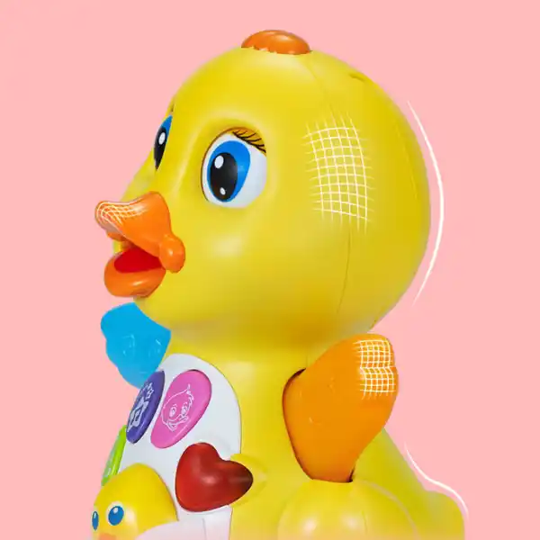 Интерактивная игрушка "Танцующая утка" с музыкой и светом