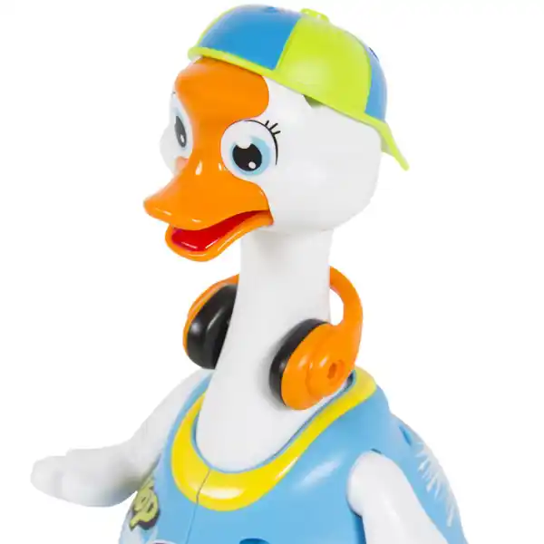 Jucarie interactiva „Gansacul dansator” cu muzica si lumina