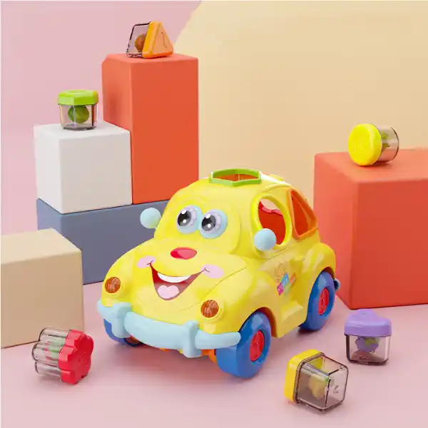 Музыкальная машинка сортер "Весёлый фруктовый автомобиль"