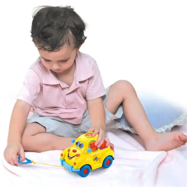 Музыкальная машинка сортер "Весёлый фруктовый автомобиль"