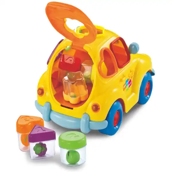 Музыкальная машинка сортер "Весёлый фруктовый автомобиль"