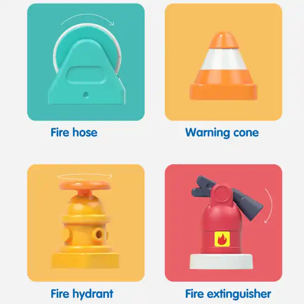 Игрушка "Пожарная машина" с музыкой и светом