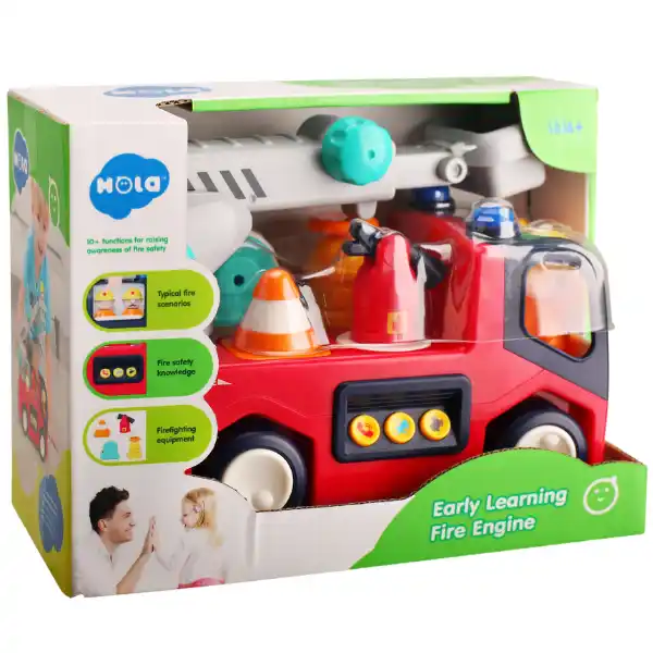 Игрушка "Пожарная машина" с музыкой и светом