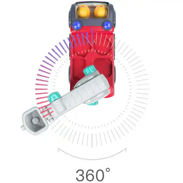 Игрушка "Пожарная машина" с музыкой и светом