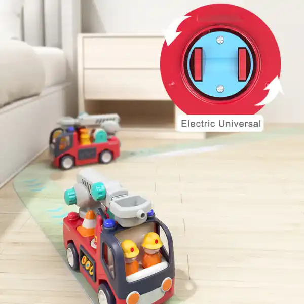 Игрушка "Пожарная машина" с музыкой и светом