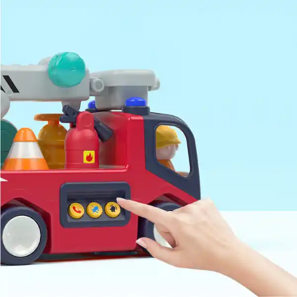 Игрушка "Пожарная машина" с музыкой и светом