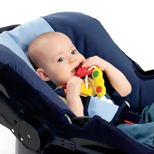 Погремушка прорезыватель "Ключики" со светом