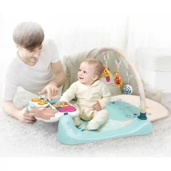 Музыкальный игровой коврик 4 в 1