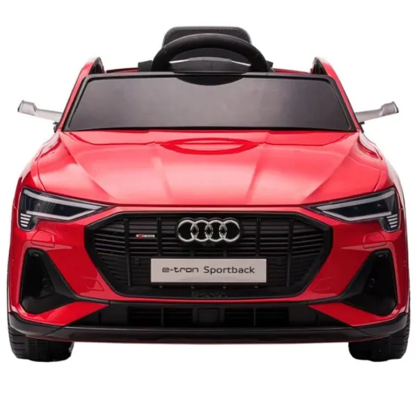 Masinuta electrica AUDI E-TRON SPORTBACK, 12V7Ah, motor 390 x 4, roti EVA, scaun din piele
