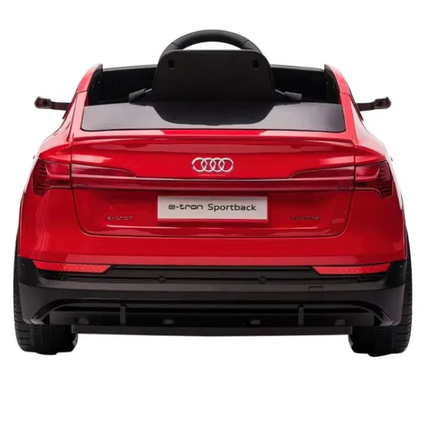 Masinuta electrica AUDI E-TRON SPORTBACK, 12V7Ah, motor 390 x 4, roti EVA, scaun din piele