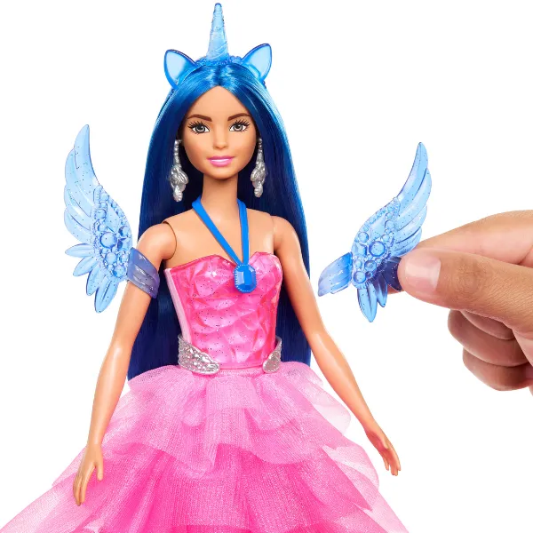 Set de joacă de colecție „Barbie cu Unicorn”, cu accesorii