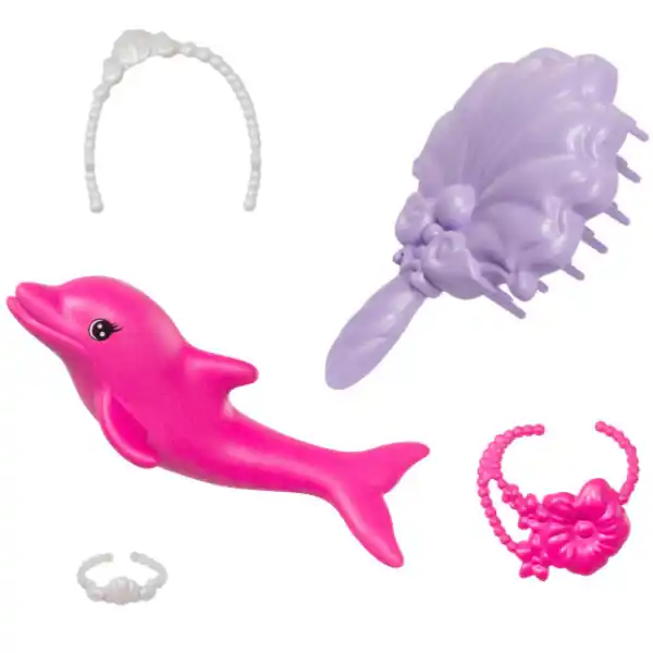Set de joacă "Sirena care își schimbă culoarea", cu accesorii