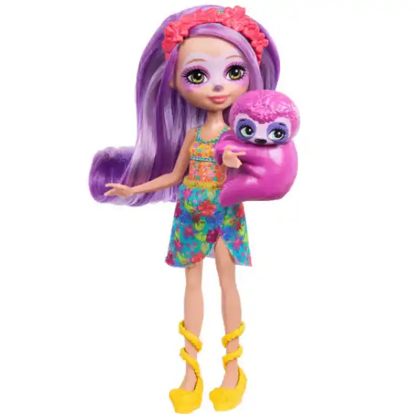 Кукла Enchantimals "Сабиндра Ленивец и Танг"