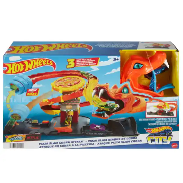 Hot Wheels Трек "Атака кобры на пиццерию"