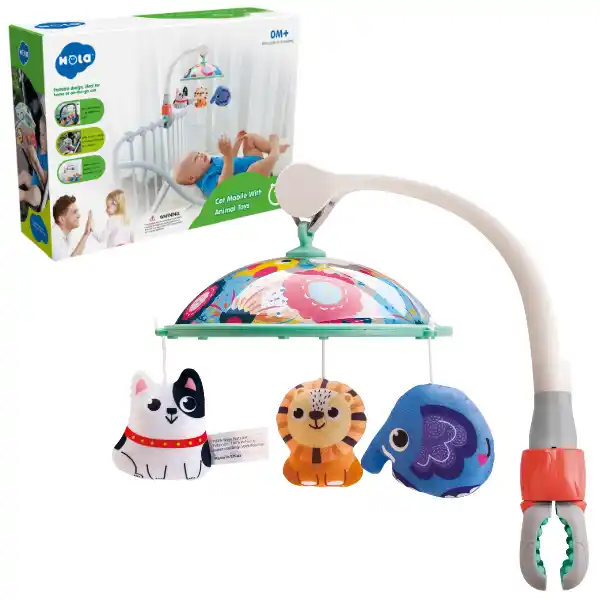 Игрушка для деткой кроватки «Карусель с животными»