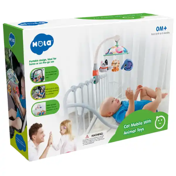 Игрушка для деткой кроватки «Карусель с животными»