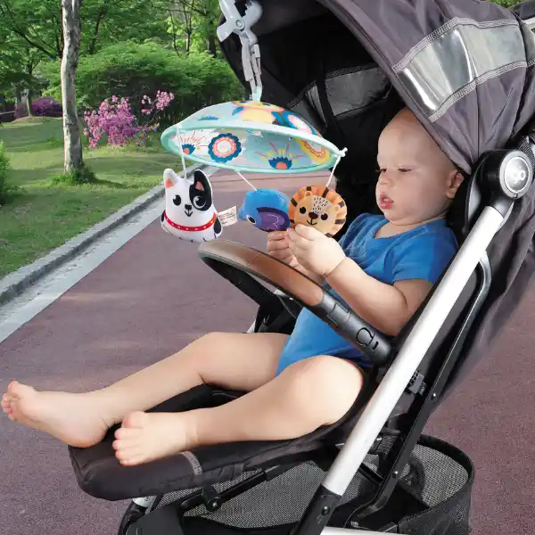 Игрушка для деткой кроватки «Карусель с животными»