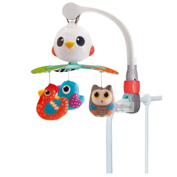 Музыкальная игрушка для детской кроватки «Карусель с птичками»