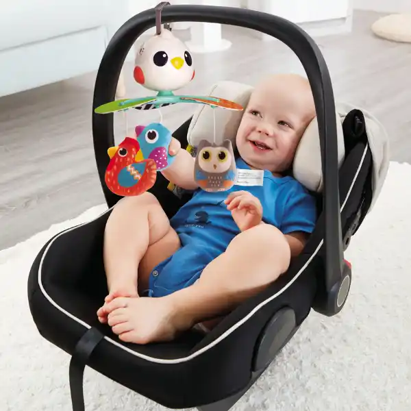 Музыкальная игрушка для детской кроватки «Карусель с птичками»