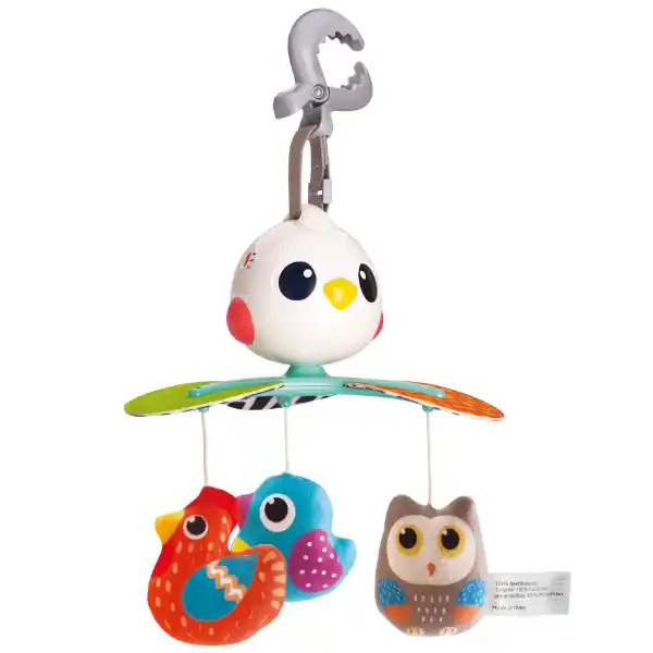 Музыкальная игрушка для детской кроватки «Карусель с птичками»