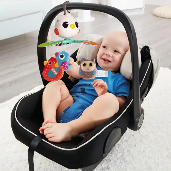 Музыкальная игрушка для детской кроватки «Карусель с птичками»