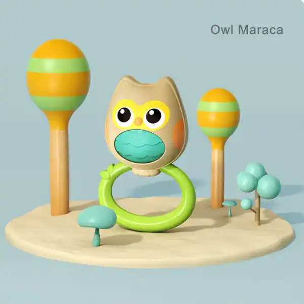 Набор погремушек "Оркестра зверушек", 5 моделей